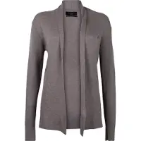 AllSaints Mode Merino Open Car Wood Brown Marl Taglia: XXL | Cardigan Outlet | Uomo | Marrone