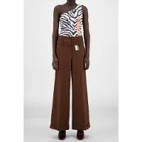 Daily Paper Brown Heck Pants Taglia: XS | Pantaloni da completo Outlet | Donna