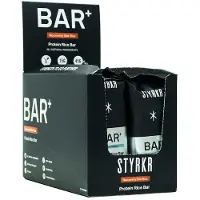 Styrkr Scatola Di Barrette Energetiche Bar+ Torta Al Limone Con Glassa 60g 12 Unità