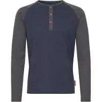 Indicode Maglietta 'Winston' navy / grigio sfumato