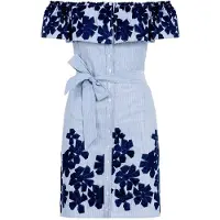 Anne Fontaine Palaura Indigo Blue Taglia: 36 | Abiti Mini Outlet | Donna | Blu