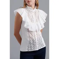Anne Fontaine Cenitz White Taglia: 36 | Magliette intime Outlet | Donna | Bianco