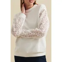 Anne Fontaine Cambo Moon White Taglia: M | Maglioni a maglia Outlet | Donna | Bianco