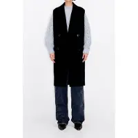 Bimba y Lola Black Double-face Tailored Vest Taglia: M | Cappotti doppiopetto Outlet | Donna