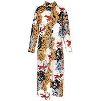 Mucho Gusto Dress Francis Bay Long Camel, Ecru Taglia: S | Abiti in T-Shirt Outlet | Donna | Marrone