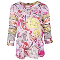 Mucho Gusto Blouse Messina Pink Taglia: S | Magliette intime Outlet | Donna | Rosa