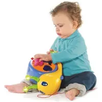 MOLTO Chiocciola Nidificabile Trascina Con Gioco Musicale 26 Cm
