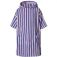 Bongusta Kid's Naram Poncho Poncho da surf Bambini (2-4 years, lilla)