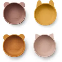 Liewood Sciarpa 'Iggy' miele / zafferano / rosa antico / rosa scuro