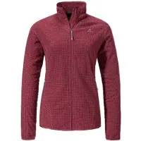 Schöffel Women's Circ Fleece Jacket Terxa Giacca in pile Donna (34, rosso)