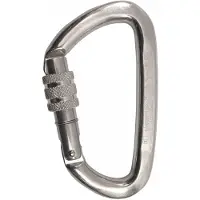 Kong Guide Screw Moschettoni a ghiera grigio