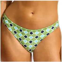Seafolly Women's Kasbah Reversible Hipster Parte inferiore bikini Donna (34, arancione)