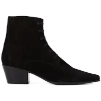 The Kooples Bottines En Cuir Suede Black Taglia: 37 | Stivali Outlet | Donna | Nero