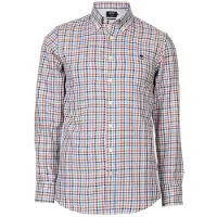 River Woods Cf Ls Wallstreet Clr Shirt Red Taglia: S | Camicie Casual Outlet | Uomo | Rosso