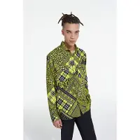 The Kooples Chemise Manches Longues Black / Yellow Taglia: S | Camicie Casual Outlet | Uomo | Nero