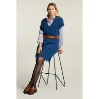 River Woods Blue Knitted Sleeveless Dress Taglia: XS/S | Abiti Mini Outlet | Donna | Blu