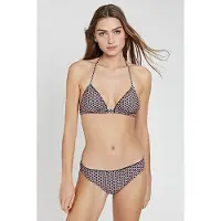Shiwi Ladies Retro Miniprint Liz Triangle Bikini Bourgondy Aubergi Taglia: 42 | Bikini Outlet | Donna