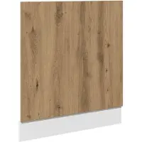 vidaXL Pannello lavastoviglie Lyon Artisan oak 60x1,5x67 cm Materiale a base di legno