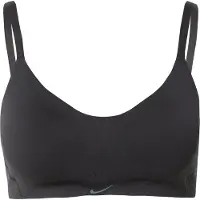 Nike Reggiseno sportivo 'ALATE MINIMALIST' grigio / nero