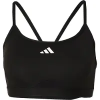 Adidas Reggiseno sportivo 'Aeroreact' nero / bianco