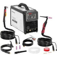 ACDC Expondo Stamos Saldatrice combinata - TIG AC DC - MMA - 250 A - CUT 50 A - Duty Cycle 60 % - Impulso