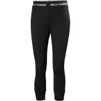 Helly Hansen per donna. 49381 Pantalone termico 3/4 Lifa Merino Midweight nero (M), Homewear, Lana