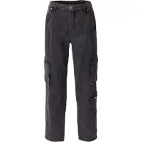Summum Woman Cargo Jeans Baggy Black Cotton Jeans Black Denim Taglia: 34 | Jeans Outlet | Donna | Nero
