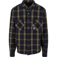 ZOO YORK Camicia 'Iconic' navy / giallo / cachi