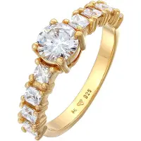 Elli Anello oro / trasparente