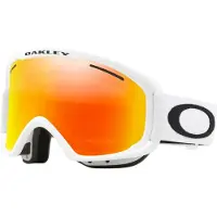 Oakley - Maschera da sci - O Frame 2.0 Pro M Matte White Fire Iridium & Persimmon - Bianco
