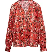 s.Oliver Blouse Orange Taglia: 44 | Maglie a manica lunga Outlet | Donna | Arancione