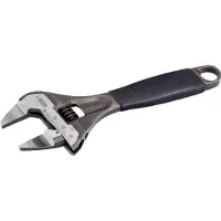 Bahco Chiave Inglese Ergo Extra-slim Jaw Large Opening Center Knurled With Rubber Handle 38 Mm 218 Mm