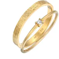 Elli Anello oro / trasparente