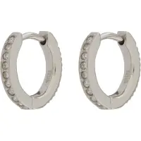 Fossil Graceful steel rings con crystals Ellis JF04802040