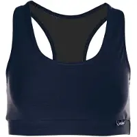 Winshape Reggiseno sportivo 'WVR1' blu scuro / bianco