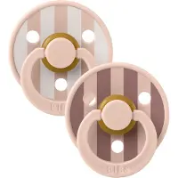 BIBS Ciuccio Studio Colour 2 Pack Block Latex-size 1