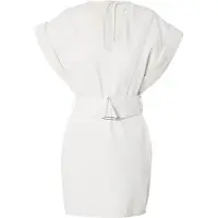 Iro Paris Dorama Dress Beige/ Natural White Taglia: 34 | Abiti Mini Outlet | Donna | Bianco