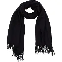 CASH-MERE.CH Sciarpa nero