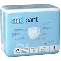 AMD Absorbent Day Pant Salvaslip Grande 40 unità — Slip assorbente