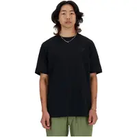 New Balance Athletics Cotton T-shirt Black Taglia: XL | Magliette basic Outlet | Uomo | Nero