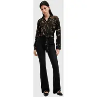 AllSaints Len Shirt Kateri Black Taglia: 12 | Magliette intime Outlet | Donna | Nero