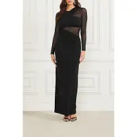 Guess Marciano By Starstruck Gown Jet Maxi Dress Black Taglia: 42 | Maxi abiti Outlet | Donna | Nero