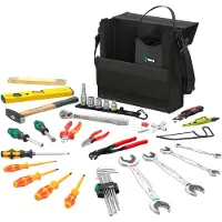 Wera 05136071001 2go SHK 1 Werkzeugsatz für Sanit, Heiz und Klima