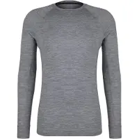 Stoic Merino180 BengtSt. L/S Intimo lana merinos Uomo (S, grigio)
