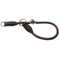 Hunter T-Collar Freestyle Collari per cani (Halsumfang max. 35 cm - Ø 8 mm, brown)
