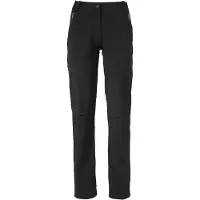 Vaude Women's Farley Stretch Pants III Pantaloni da trekking Donna (48 - Long, nero)
