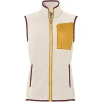 Vaude Women's Rosemoor Fleece Vest Gilet in pile Donna (44, beige)