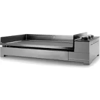 Forge Adour Plancha gas 9000w piastra in ghisa smaltata 75x42cm PREMIUM G75I
