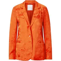 Rich & royal Jacquard Blazer Cherry Tomato Taglia: 38 | Blazers Outlet | Donna | Rosso