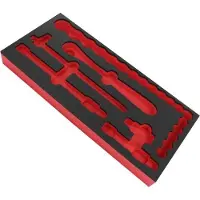 Facom Empty foam tray for MODM.S1A module - PM.MODS1A (10 to 32mm 6-sided socket module)